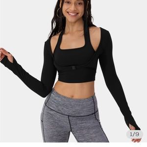 Halara Thumb Hole Halter Top